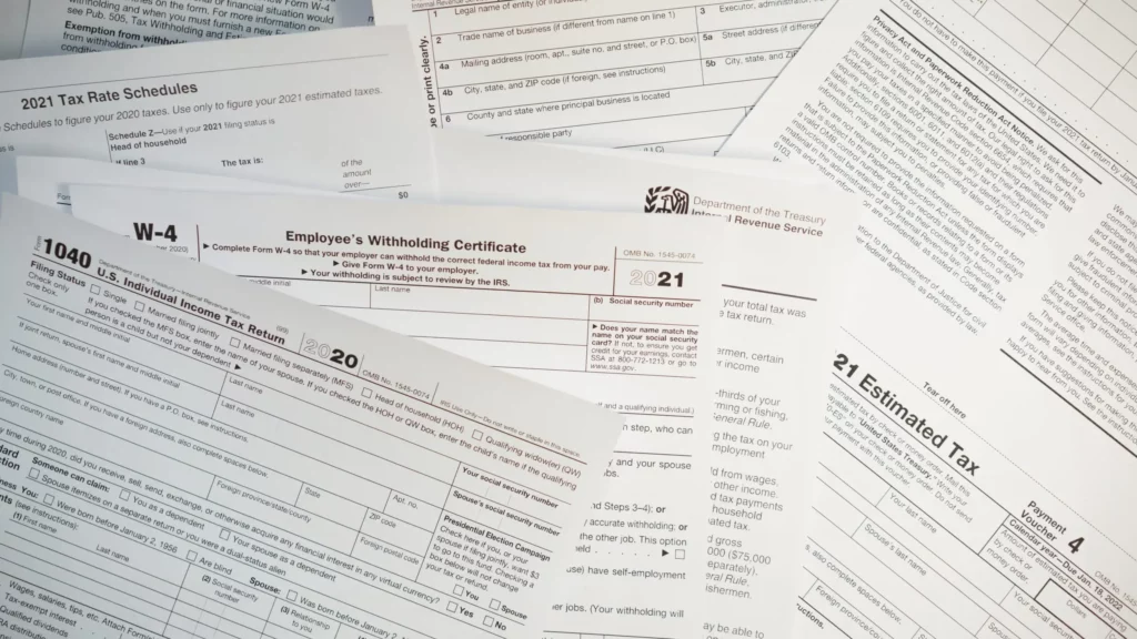 tax forms used by Matthew P Schlanger tax pro